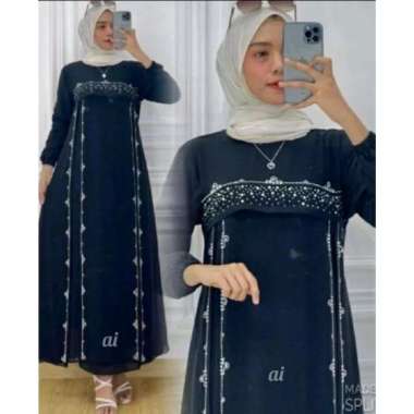 GAMIS CERUTY CANTIK NAN MEWAH BRAND YULIA HD ORIGINAL GAMIS PAYET BELAH GAMIS SERUTI MIX SWAROVSKI G