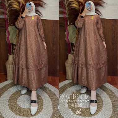 GAMIS BRUKAT MALAYSIA GAMIS PESTA FULL BROKAT PREMIUM TERLARIS STANDART DAN JUMBO BRUKAT CANTIK Ld11