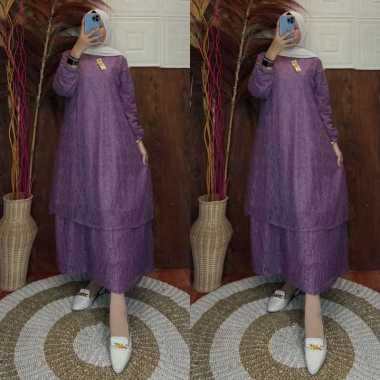 GAMIS BRUKAT MALAYSIA GAMIS PESTA FULL BROKAT PREMIUM TERLARIS STANDART DAN JUMBO BRUKAT CANTIK Ld12