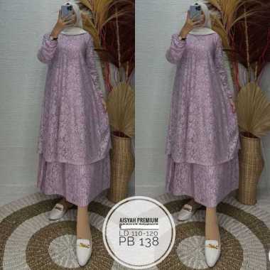 GAMIS BRUKAT MALAYSIA GAMIS PESTA FULL BROKAT PREMIUM TERLARIS STANDART DAN JUMBO BRUKAT CANTIK Ld12