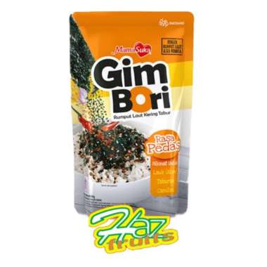 Mamasuka Gim Bori Pedas Rumput Laut Kering Tabur 60 Gram