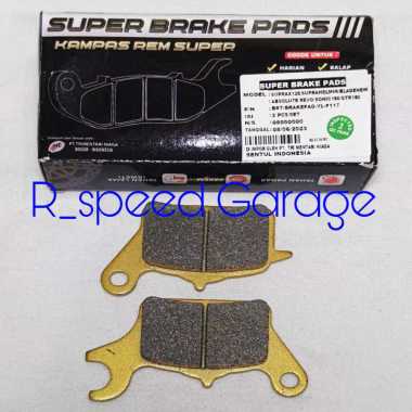 KAMPAS REM CAKRAM BRT GOLD DEPAN SUPRA X 125