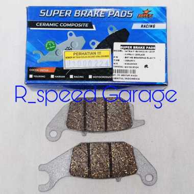 KAMPAS REM CAKRAM BRT CERAMIC COMPOSITE H5 REAR SUPRA X 125