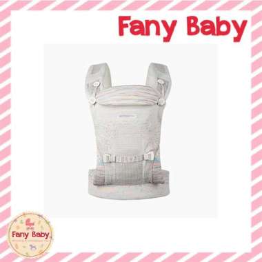 MOOIMOM PREMIUM AIRYKNIT BABY CARRIER / GENDONGAN BAYI WHITE