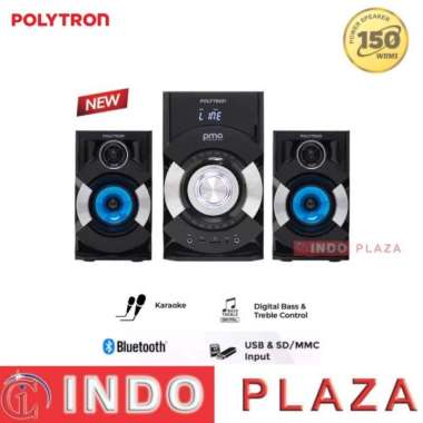SPEAKER POLYTRON PMA-9527 EXTRA BASS + SURROUND MODE + TREBLE CONTROL