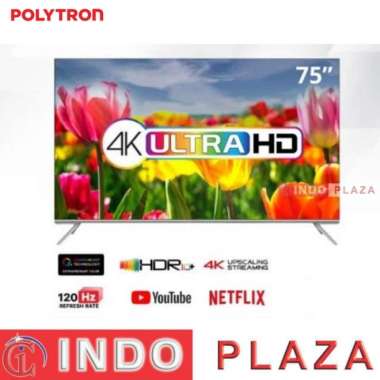 TV POLYTRON 75 INCH SMART 4K ULTRA HD PLD-75UV5901