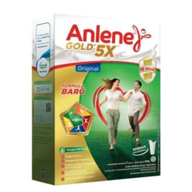 Anlene gold plus rasa coklat / vanila / original 240 gram original