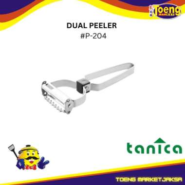 PENGUPAS BUAH & SATUR / DUAL PEELER #P-204 BRAVO IU TANICA