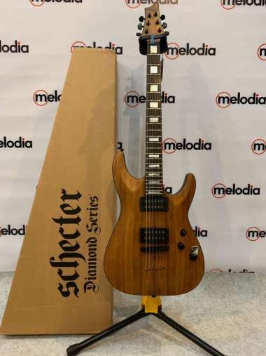 Schecter C-1 Koa Electric Guitar Natural Satin, Electric Guitar