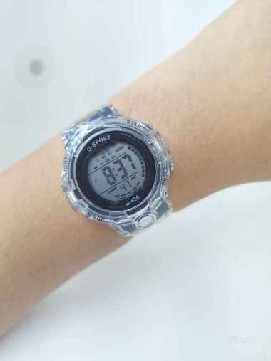 G-SPORT 636 JAM TANGAN ANAK DIGITAL RUBBER - WATCHES HITAM