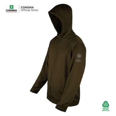 Consina Swiftland Jaket Urban Ringan | Outdoor Hiking Riding Ukuran 3XL Coklat Tua