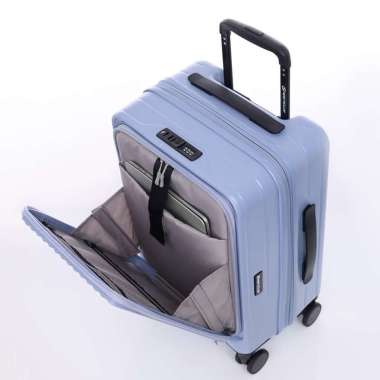 Navy Club Travora Koper Hardcase ABS PC - 4 Roda Putar TSA Lock - Size 20 Inch blue