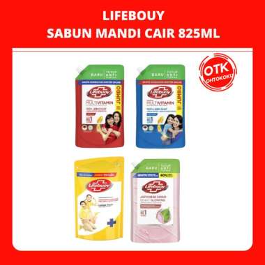 LIFEBUOY SABUN MANDI CAIR 825ML lemon