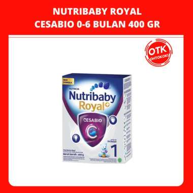 Nutribaby Royal 1 + Cesabio 400 Gr Susu Formula Bayi Umur 0-6 Bulan