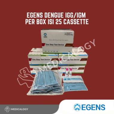 Egens DENGUE IgG/IgM Per Box isi 25 Cassette