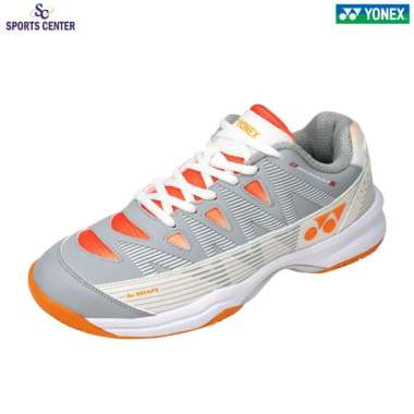 New Sepatu Badminton Yonex Dominant 5 White / Orange 44