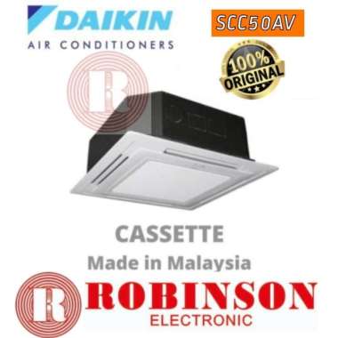 DAIKIN AC CASSETTE 2PK MALAYSIA WIRELESS - SCC50AV (MEDAN)