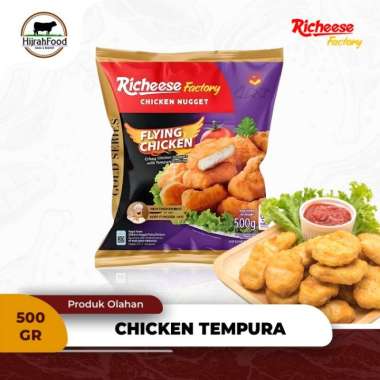 Richeese Flying Chicken Nugget Tempura | Naget Ayam Tempura - 500 gr
