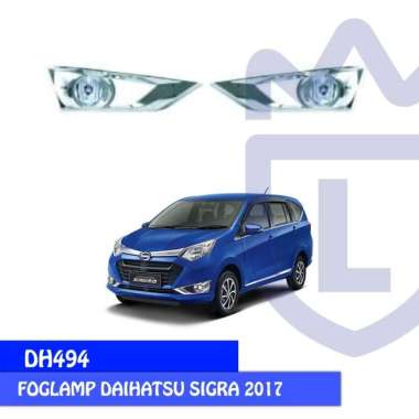 FOGLAMP / LAMPU KABUT DLAA DH494 DAIHATSU SIGRA 2017-ON PLASTIK