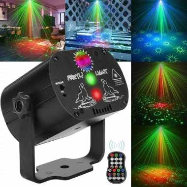 lampu disko led portable usb power sensor suara