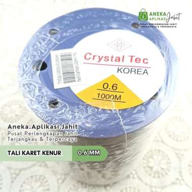 [5 METER] TALI BENANG KENUR NILON 0.6 MM / SENAR TALI GELANG