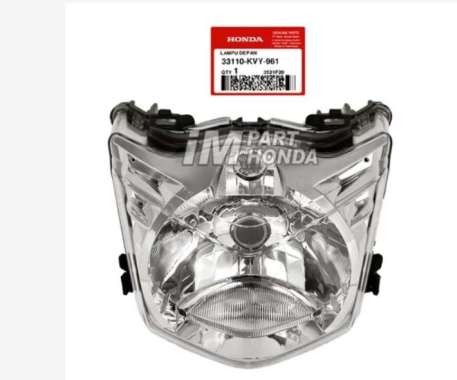 33110-KVY-961 Reflektor Lampu Depan Beat Karbu Tanpa Socket & Bohlam