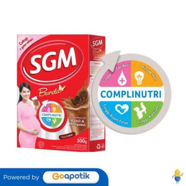 Promo Harga SGM Bunda Susu Ibu Hamil & Menyusui Cokelat 300 gr - Blibli