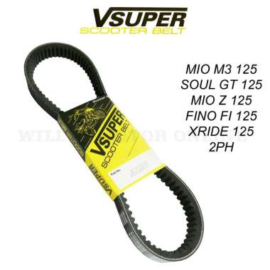 VANBELT MIO 125 M3 MIO Z XRIDE 125 SOUL GT 125 V-SUPER 2PH VBELT MIO M3