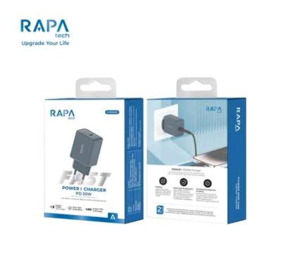 RAPAtech Power II Charger for iPhone PD 20W MFi Kabel C to Lightning DC6064 Charger Mfi Charger iPho