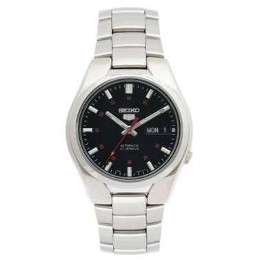 Seiko 5 SNK617K1 Automatic Black Dial Stainless Steel - Jam Tangan Pria