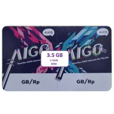 Voucher AXIS Mini 3.5 GB 5 Hari