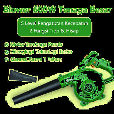 ISKU Hand Blower 600W Mesin Blower angin Tenaga Besar 220V/2IN1 Portable Blower angin/Blower listrik