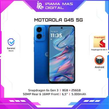 MOTOROLA G45 5G - 8GB/256GB (blue, green, magenta) BLUE