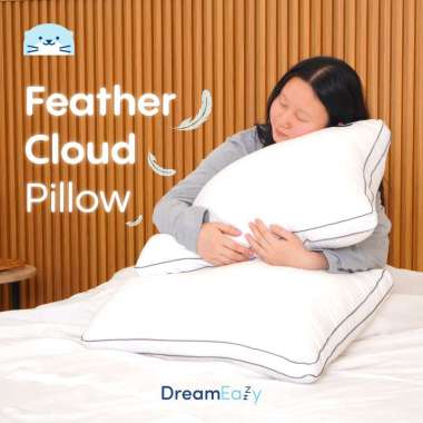 DreamEazy | Bantal Feather Cloud Pillow / Bulu Angsa Sintetis