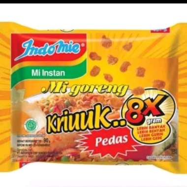 Indomie kriuk pedas 5 bungkus