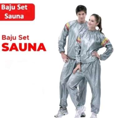 Baju sauna baju olahraga sauna suit jaket sauna pembakar lemak