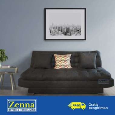 Zenna Sofa Bed Hassentha / Sofa Tempat Tidur / Sofa Lipat / Sofabed ABU