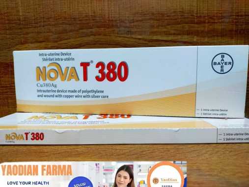 READY- IUD NOVA T 380 Nova T Cu 380 Ag Intra-Uterine Device 1'S -ORIGINALE