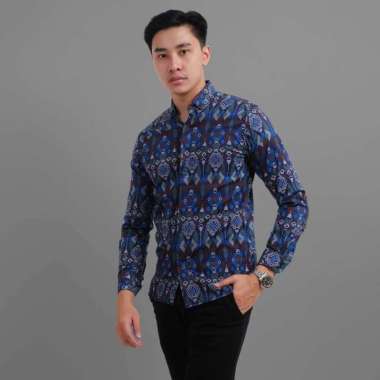 DGM Fashion Kemeja Batik Pria Lengan Pendek Jumbo batik jumbo batik pria jumbo batik Jumbo 030 5896 