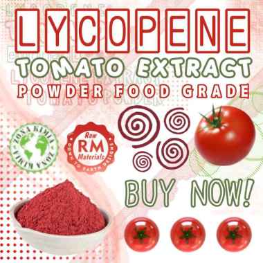 Lycopene Extract Powder Tomato 10gr Food Grade / Bubuk Ekstrak Buah Tomat Murni