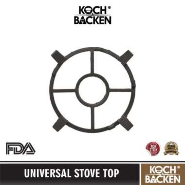KOCH&BACKEN Tungku Kompor Gas Dudukan Anti Selip / Tatakan Anti Selip - Tungku Kompor Bulat Univeras