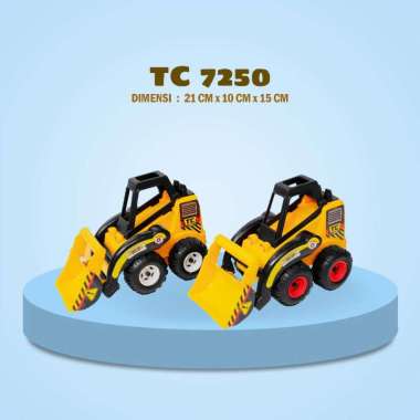 Mainan Anak TC 7250 SG Toys Mainan Mobilan Truck Kontruksi Miniatur Truk Excavator Bulldozer