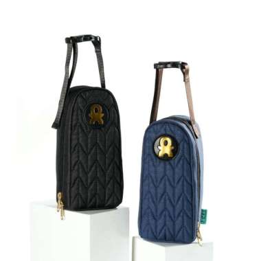 BabyGO Inc Single & Double Bottle Bag | Tas Botol SINGLE BLUE
