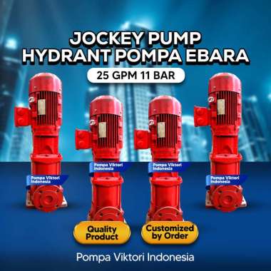 JOCKEY PUMP HYDRANT POMPA EBARA 25 GPM 11 BAR