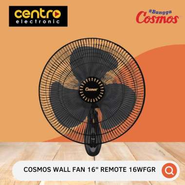 COSMOS WALL FAN KIPAS ANGIN DINDING 16 INCH REMOTE 16WFGR