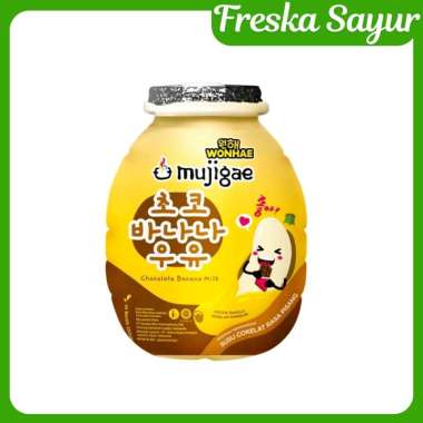 Mujigae Susu Cair Pisang Cokelat 250 ml