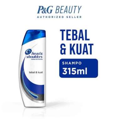 Promo Harga Head & Shoulders Shampoo Tebal & Kuat 315 ml - Blibli