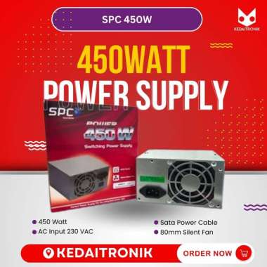 Power Supply PSU SPC 450W 450 Watt Original High Quality