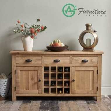 Bufet Dapur Jati Klasik Drokbriw Saw