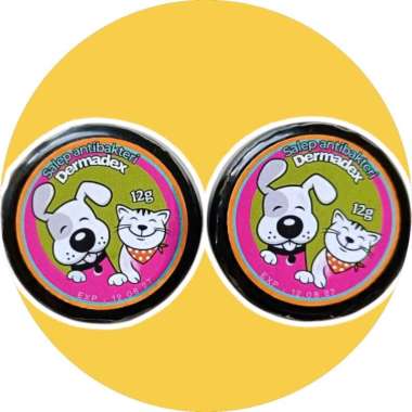 DERMADEX SALEP JAMUR SCABIES MEDICATED KUTU 12 GR FOR DOG CAT KELINCI AMPUH!!